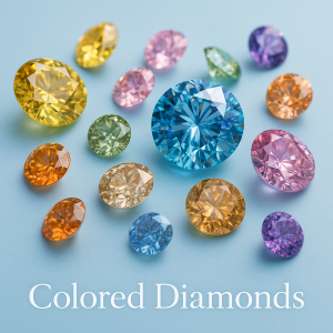 Colored diamonds